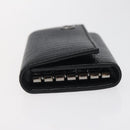 GUCCI Key Case Leather Black 115225 Auth am8361-4