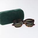 GUCCI Sunglasses plastic Brown Auth am8362-11