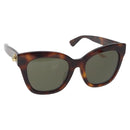 GUCCI Sunglasses plastic Brown Auth am8362-1