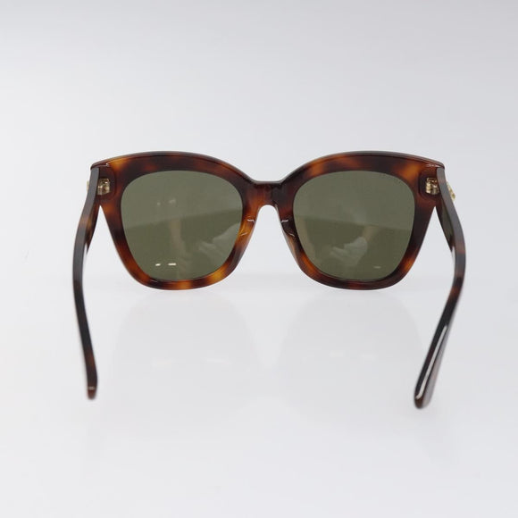 GUCCI Sunglasses plastic Brown Auth am8362