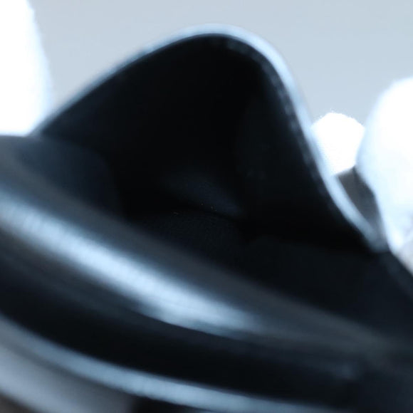 Dunhill Wallet Leather Black Auth am8366