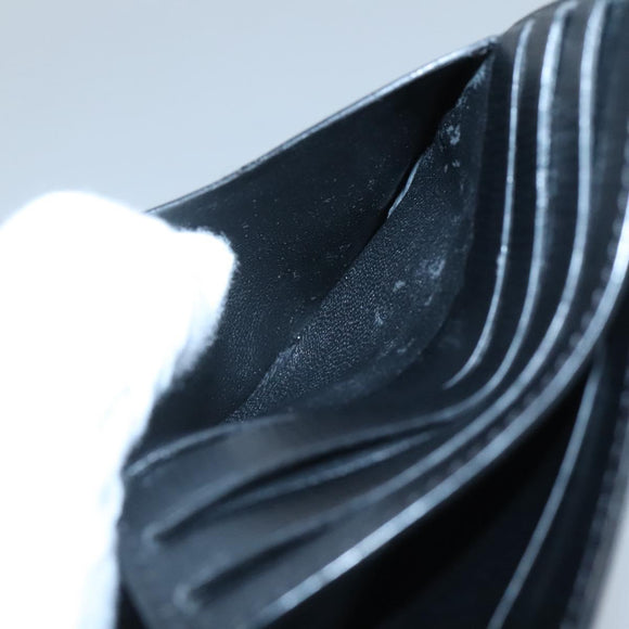 Dunhill Geldbörse Leder Schwarz Auth am8366