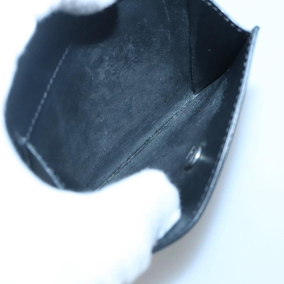 Dunhill Geldbörse Leder Schwarz Auth am8366