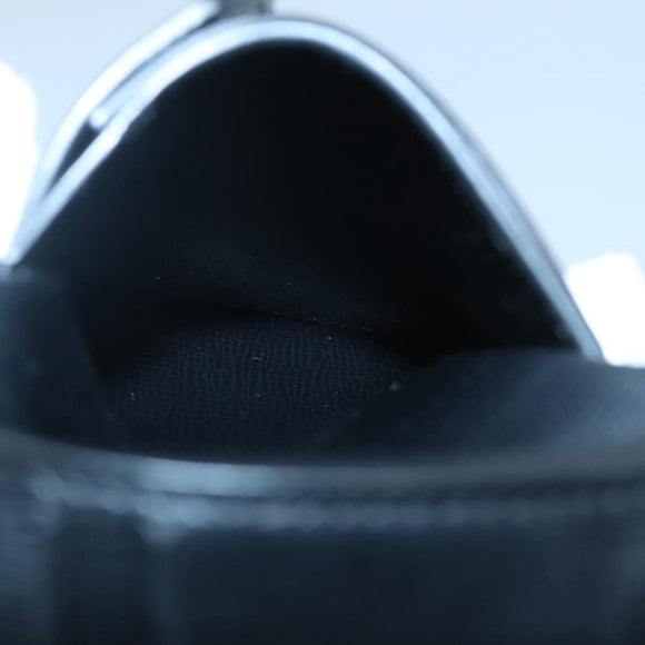 Dunhill Wallet Leather Black Auth am8366