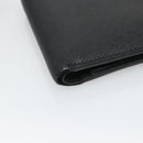 Dunhill Wallet Leather Black Auth am8366-14