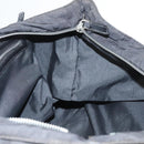 FENDI Zucca Canvas Tote Bag Nylon Black Silver Auth am8389-19