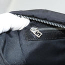 FENDI Zucca Canvas Tote Bag Nylon Black Silver Auth am8389-21