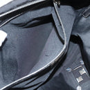 FENDI Zucca Canvas Tote Bag Nylon Black Silver Auth am8389-22