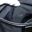 FENDI Zucca Canvas Tote Bag Nylon Black Silver Auth am8389-12