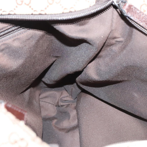 GUCCI GG Canvas Web Sherry Line Shoulder Bag Beige Green Red 189751 Auth am8390