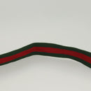 GUCCI GG Canvas Web Sherry Line Shoulder Bag Beige Green Red 189751 Auth am8390-14