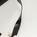 GUCCI Bamboo Shoulder Bag Enamel Black Silver 003 3444 0027 Auth am8391-14