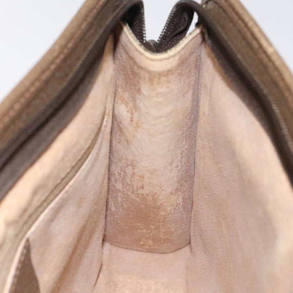 GUCCI GG Plus Supreme Clutch Bag PVC Beige 97 01 037 Auth am8392