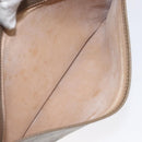 GUCCI GG Plus Supreme Clutch Bag PVC Beige 97 01 037 Auth am8392-11