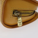 LOUIS VUITTON Epi Dauphine PM Pouch Yellow M48449 LV Auth am8407-8