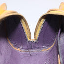 LOUIS VUITTON Epi Dauphine PM Pouch Yellow M48449 LV Auth am8407-18