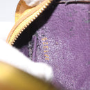 LOUIS VUITTON Epi Dauphine PM Pouch Yellow M48449 LV Auth am8407-12