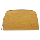 LOUIS VUITTON Epi Dauphine PM Pouch Yellow M48449 LV Auth am8407-13