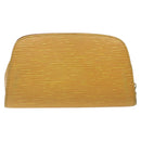 LOUIS VUITTON Epi Dauphine PM Pouch Yellow M48449 LV Auth am8407-2