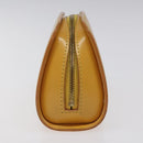 LOUIS VUITTON Epi Dauphine PM Pouch Yellow M48449 LV Auth am8407-3