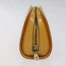 LOUIS VUITTON Epi Dauphine PM Pouch Yellow M48449 LV Auth am8407-4