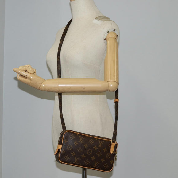 LOUIS VUITTON Monogram Marly Bandouliere Shoulder Bag M51828 LV Auth am8411AV