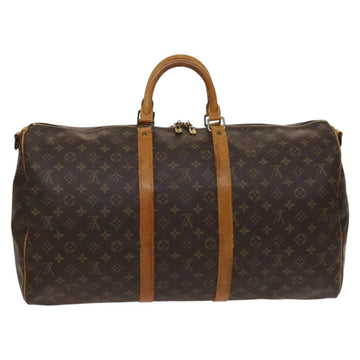 LOUIS VUITTON Monogram Keepall Bandouliere 55 Boston Bag M41414 LV Auth am8414 - 0