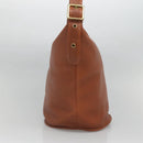 Coach Shoulder Bag Leather Brown Auth am8426-3