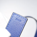 LOEWE Anagram Basket bag Hand Bag Raffia Leather Beige Red Silver Auth am8437-12