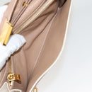 Miu Miu Chain Wallet Leather Pink Gold Auth am8441-20