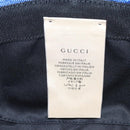 GUCCI GG Canvas Off The Grid Bucket Hat M Blue 627115 Auth am8448-16