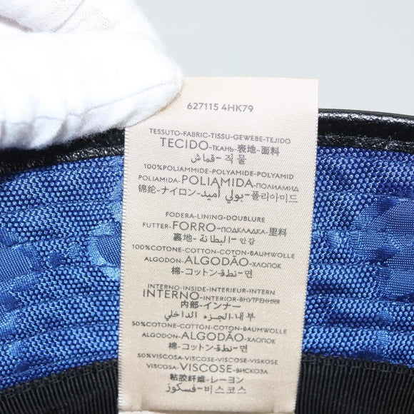 GUCCI GG Canvas Off The Grid Bucket Hat M Blue 627115 Auth am8448