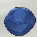 GUCCI GG Canvas Off The Grid Bucket Hat M Blue 627115 Auth am8448-6