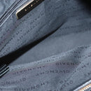 GIVENCHY Tote Bag Canvas Black Gold Auth am8454-11