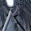 GIVENCHY Tote Bag Canvas Black Gold Auth am8454-21