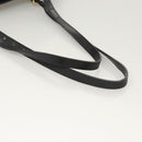 GIVENCHY Tote Bag Canvas Black Gold Auth am8454-7