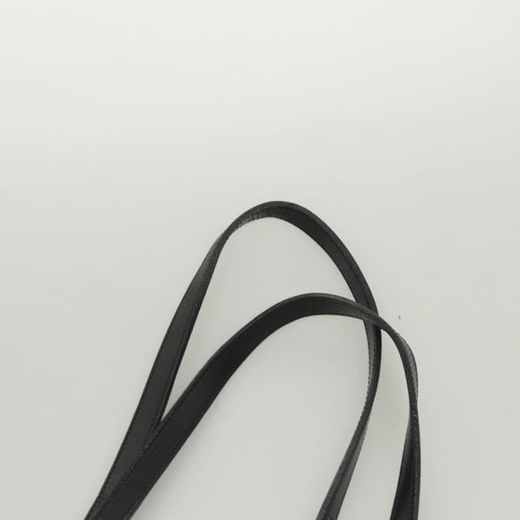 GIVENCHY Tote Bag Canvas Black Gold Auth am8454