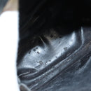 GUCCI Bamboo Shoulder Bag Enamel Black Gold 007 2113 0127 Auth am8459-10