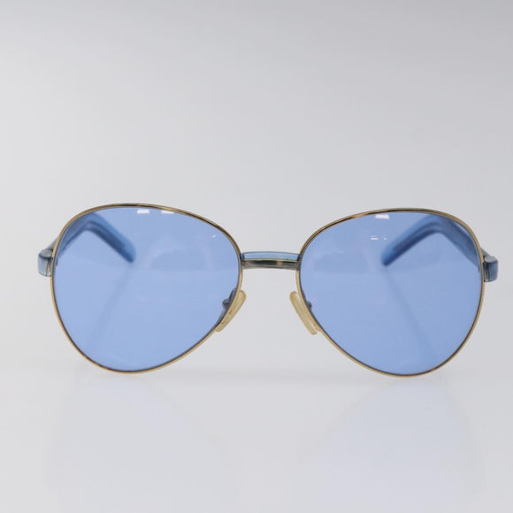 GUCCI Sunglasses plastic Blue Auth am8462