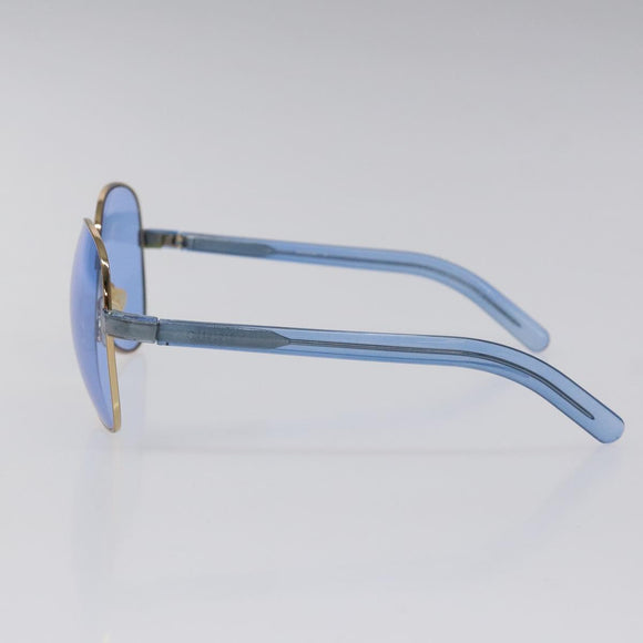 GUCCI Sunglasses plastic Blue Auth am8462