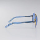 GUCCI Sunglasses plastic Blue Auth am8462-5