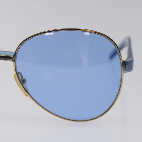 GUCCI Sunglasses plastic Blue Auth am8462