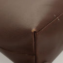 GUCCI Bamboo Shoulder Bag Leather Brown Gold 001 1880 Auth am8464-9