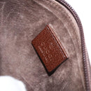 GUCCI Bamboo Shoulder Bag Leather Brown Gold 001 1880 Auth am8464-20