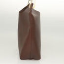 GUCCI Bamboo Shoulder Bag Leather Brown Gold 001 1880 Auth am8464-4