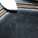 Coach Shoulder Bag Leather Black Gold Auth am8476-18