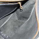 Coach Shoulder Bag Leather Black Gold Auth am8476-19