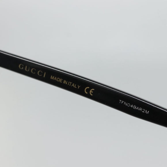 GUCCI Sunglasses plastic Black Auth am8482