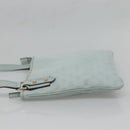 GUCCI GG Canvas Shoulder Bag Outlet Light Blue Gold 257246 Auth am8484-4