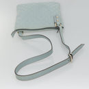 GUCCI GG Canvas Shoulder Bag Outlet Light Blue Gold 257246 Auth am8484-7